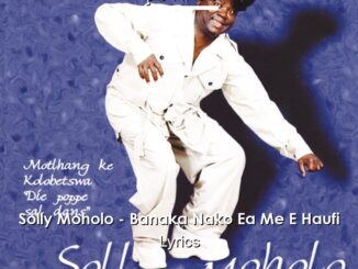 Solly Moholo - Banaka Nako Ea Me E Haufi