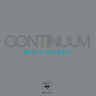 John Mayer – Continuum