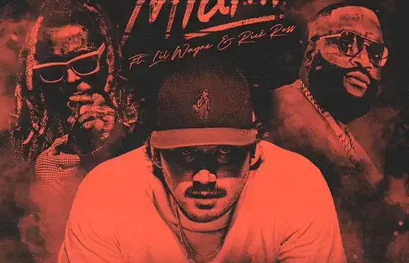 Miami (Remix) Single Morgan Wallen, Lil Wayne, Rick Ross