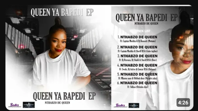 Nthabzo De Queen ft Sdiksa – O Tshaba Dijo