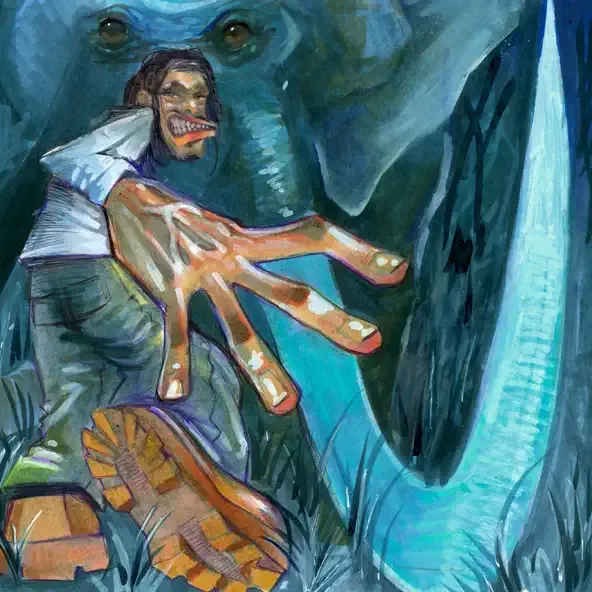 WLd Deluxe The Elephant The Rider