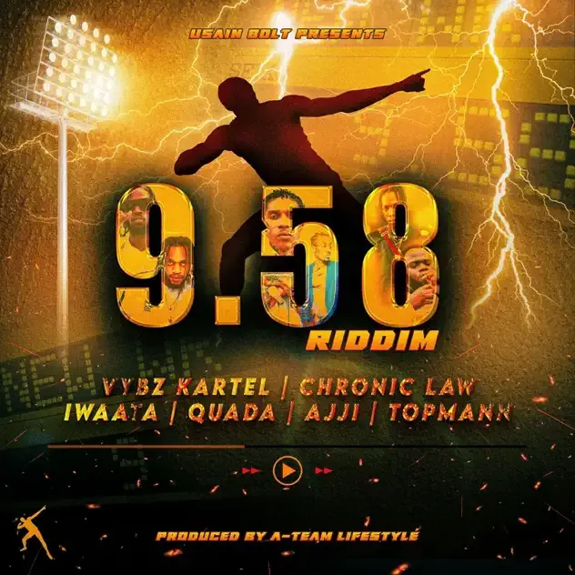 Vybz Kartel, Usain Bolt, Chronic Law Iwaata – Usain Bolt Presents 9 58 Riddim