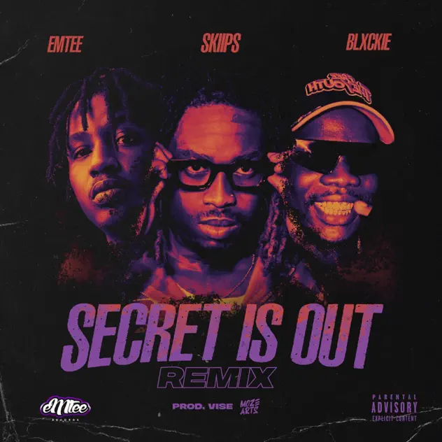 SKIIPS, Blxckie, Emtee SECRET IS OUT (Remix)